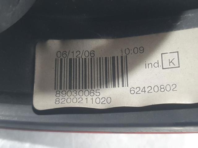 8200211020 RENAULT Фонарь задний левый купить в Николаев
