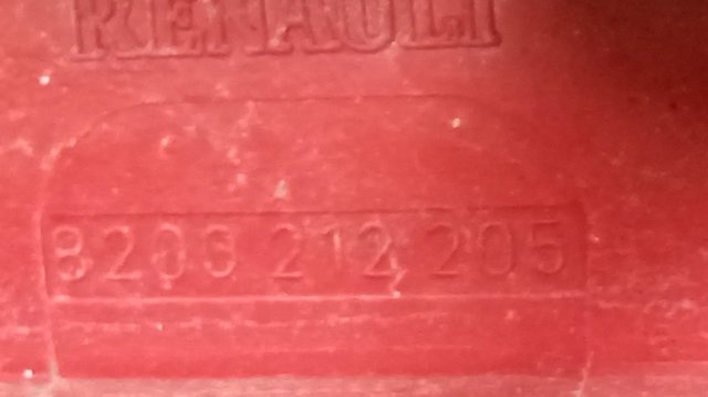 8200212205 RENAULT Фонарь задний левый купить в Львов