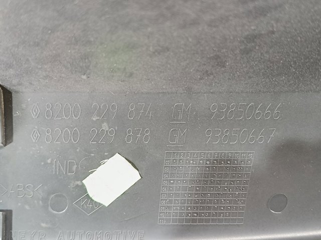 RENAULT 8200229874 Бампер задний, левая часть в наличии Харьков