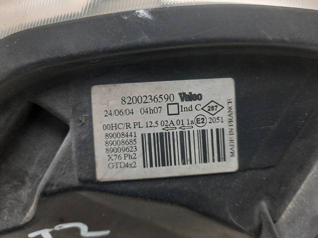 8200236590 NISSAN Фара левая купить в Харьков