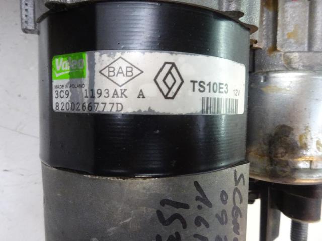 8200266777D RENAULT Стартер купить в Черновцы