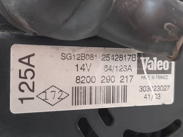 8200290217 NISSAN Генератор купить в Винница