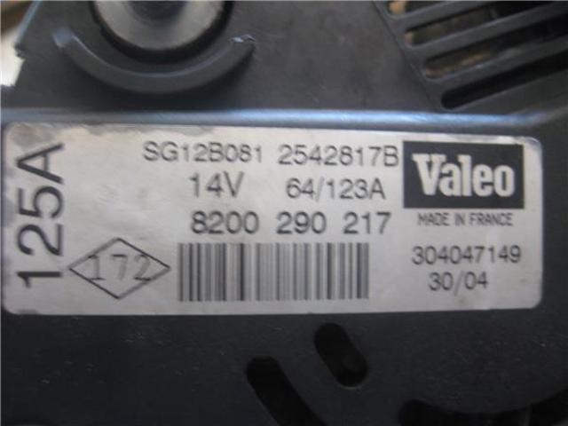 8200290217 RENAULT Генератор купить в Николаев