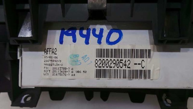 RENAULT 8200290542 Дисплей многофункциональный в наличии Винница