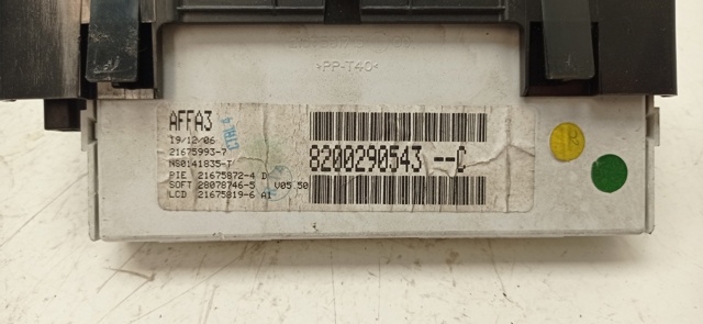 8200290543 RENAULT Дисплей многофункциональный купить в Черновцы