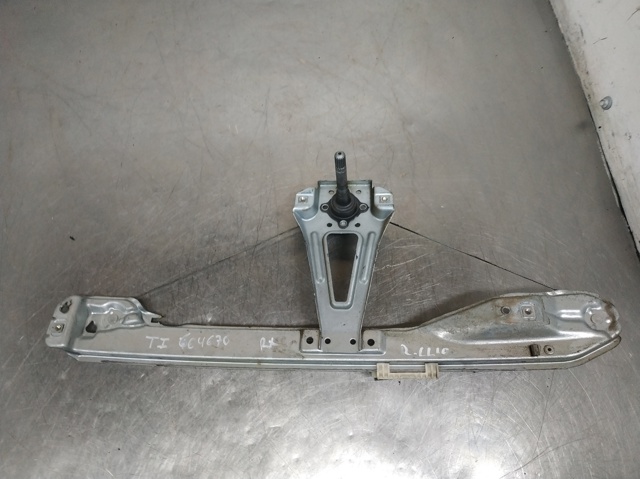 Mecanismo de acionamento de vidro da porta traseira esquerda Renault Clio 3 BR01, CR01