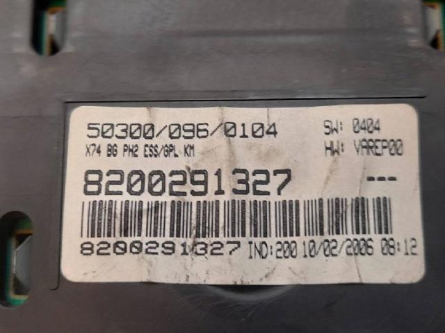 RENAULT 8200291327 Панель приборов в наличии Ужгород