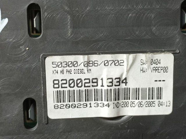 RENAULT 8200291334 Приборная доска (щиток приборов) в наличии Чернигов
