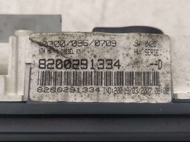 8200291334 RENAULT Панель приборов купить в Житомир