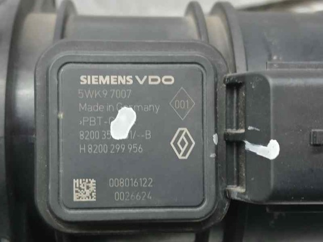 8200299956 RENAULT Датчик потока (расхода) воздуха, расходомер M.A.F. - (Mass Airflow) купить в Николаев