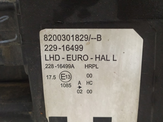 8200301829 RENAULT Левая фара купить в Черновцы