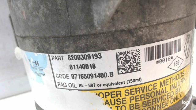 NISSAN 8200309193 Компрессор кондиционера в наличии Харьков
