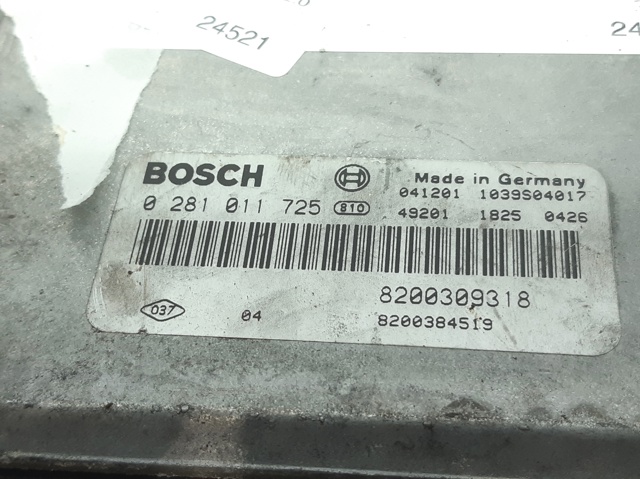 8200309318 RENAULT Блок управления двигателем купить в Полтава