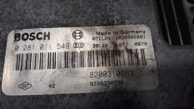 8200310863 RENAULT Блок управления двигателем купить в Днепр