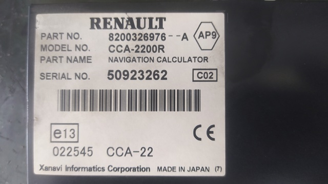 RENAULT 8200326976 в наличии Харьков