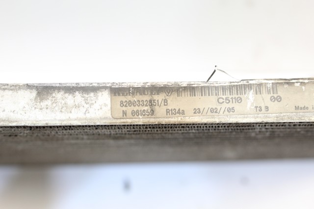 Radiador de aparelho de ar condicionado 8200332851B RENAULT