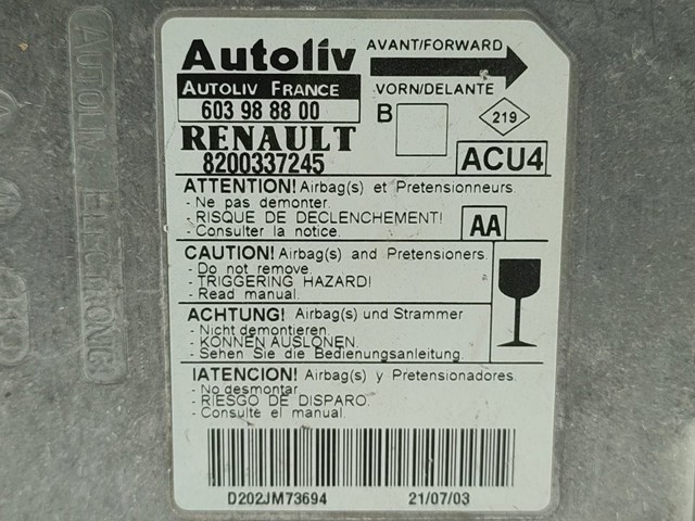 RENAULT 8200337245 в наличии Черновцы