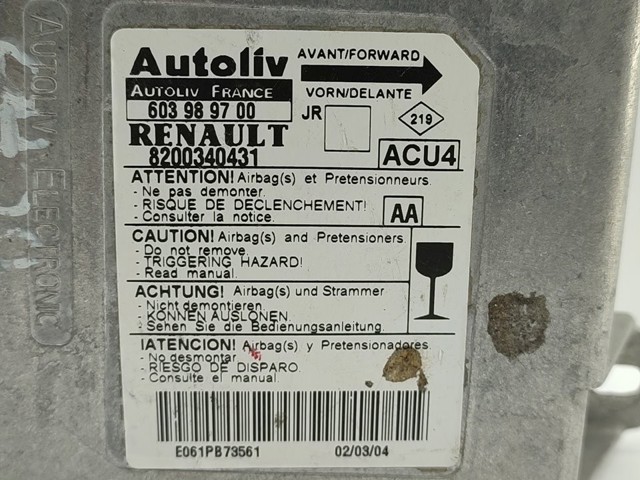 8200340431 RENAULT купить в Хмельницкий