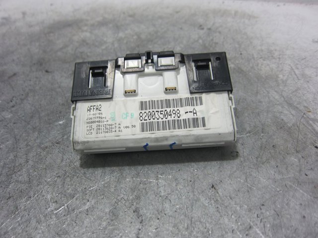 8200350498 RENAULT Дисплей многофункциональный купить в Винница