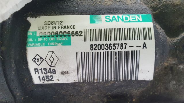NISSAN 8200365787 Компрессор кондиционера в наличии Тернополь