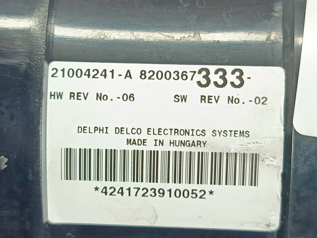RENAULT 8200367333 Блок управления кондиционером в наличии Тернополь