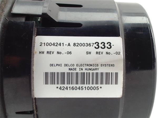 RENAULT 8200367333 Блок управления режимами отопления/кондиционирования в наличии Сумы