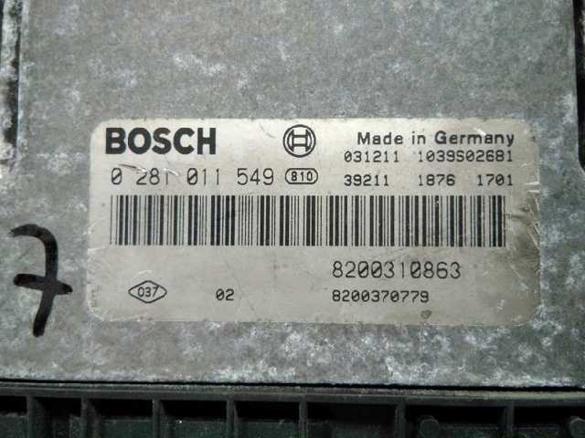 RENAULT 8200370779 Блок управления двигателем в наличии Ирпень