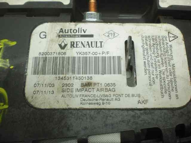 8200371806 Подушка безопасности (AIRBAG) спинки сиденья левого купить Кривой Рог