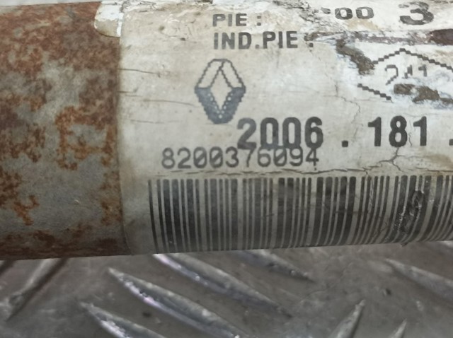 8200376094 RENAULT Полуось (привод) передняя левая купить в Хмельницкий