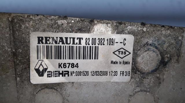 RENAULT 8200382109 Интеркулер в наличии Хмельницкий