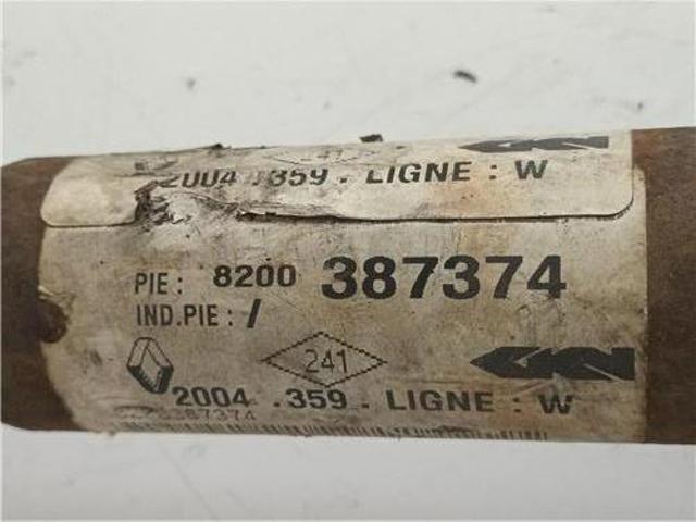 8200387374 RENAULT Полуось (привод) передняя левая купить в Сумы