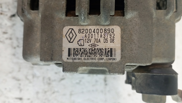 8200400890 RENAULT Генератор купить в Сумы