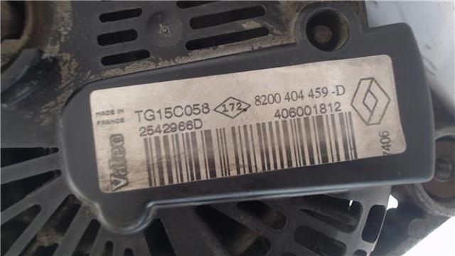 8200404459D RENAULT Генератор купить в Львов