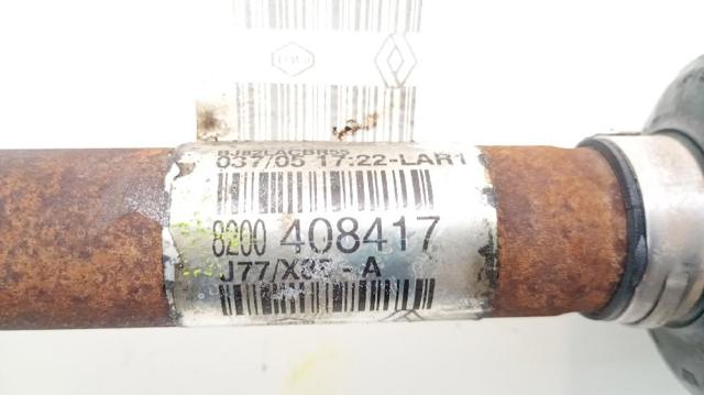 8200408417 RENAULT Полуось (привод) передняя левая купить в Украина