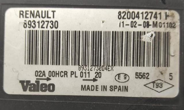8200412742 RENAULT Правая фара купить в Винница