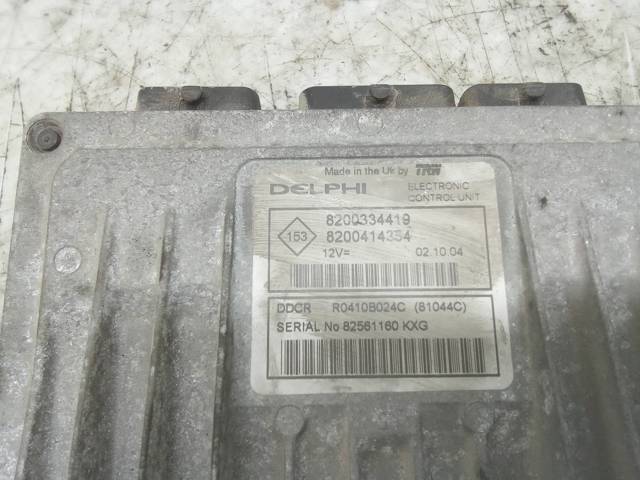 RENAULT 8200414354 Модуль управления (ЭБУ) двигателем в наличии Павлоград