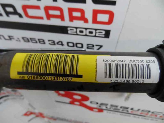 8200432647 RENAULT Подушка безопасности (AIRBAG) шторка боковая левая купить в Кривой Рог