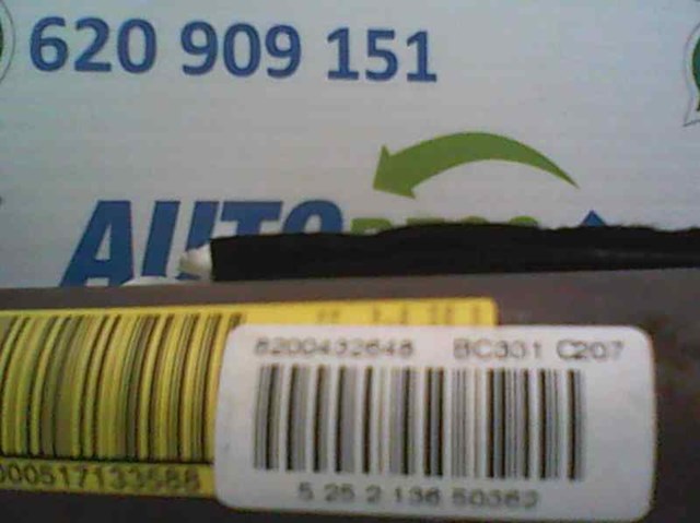 8200432648 RENAULT Подушка безопасности (AIRBAG) шторка боковая правая купить в Николаев