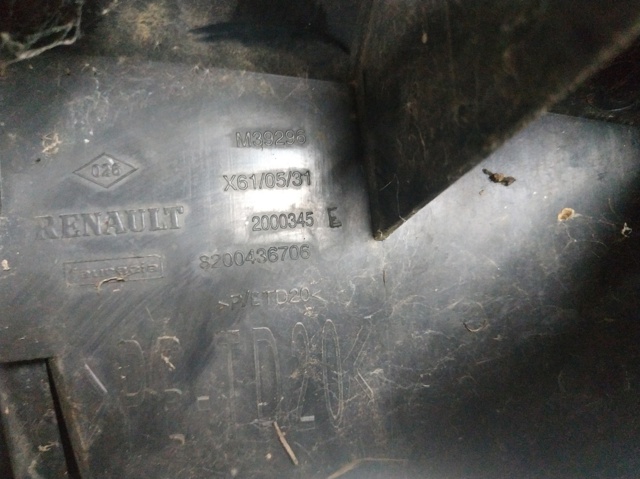 8200436706 RENAULT Кронштейн решетки радиатора купить в Тернополь