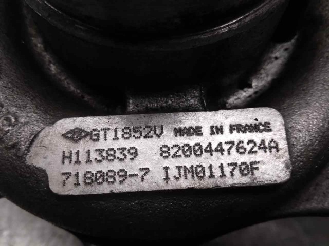 RENAULT 8200447624A Турбина в наличии Тернополь