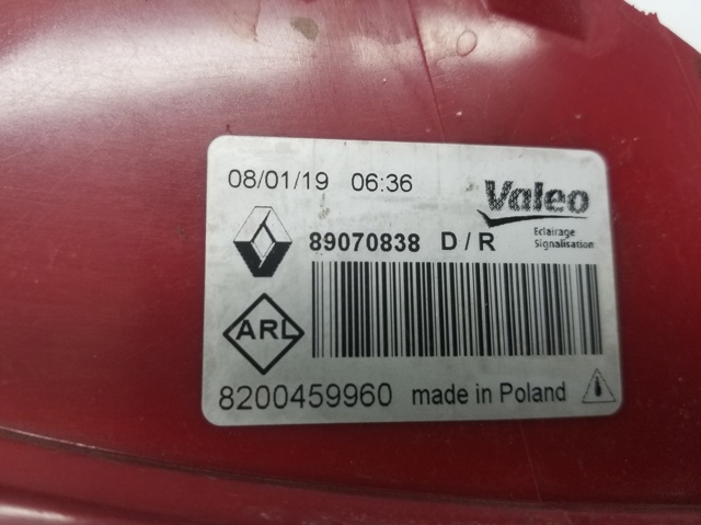 RENAULT 8200459960 Задний фонарь в наличии Хмельницкий