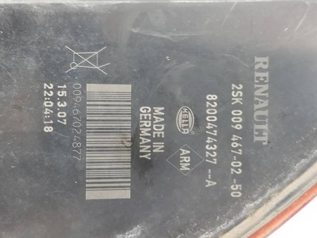 8200474327A Задний фонарь купить Полтава