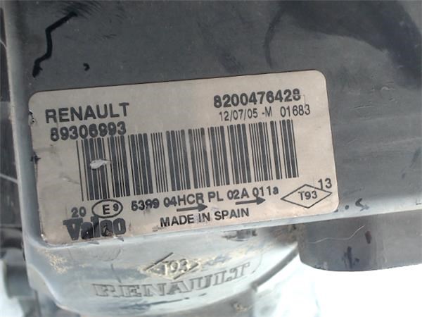 8200476428 RENAULT Левая фара купить в Украина