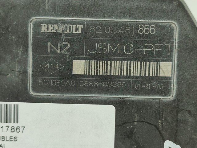 Caixa de relés / fusíveis para renault megane ii 1.5 dci (bm1f, cm1f) k9k724 8200481866J