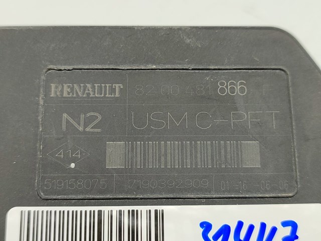 Unidade de bloqueio para Renault Grand Scénic II 1.9 dCi (JM14) F9Q L8 8200481866F