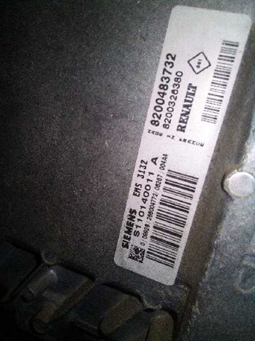 8200483732 RENAULT Блок управления двигателем купить в Ужгород