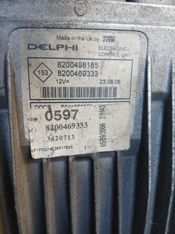 RENAULT 8200498185 Модуль управления (ЭБУ) впрыском топлива в наличии Харьков