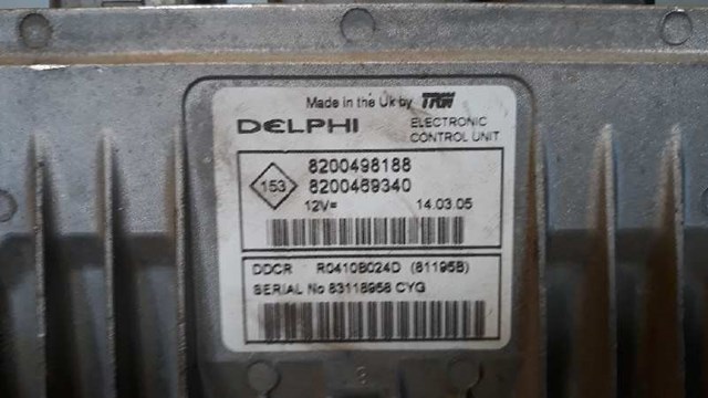 8200498188 Модуль управления (ЭБУ) двигателем купить Одесса