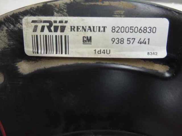 RENAULT 8200506830 Усилитель тормозов в наличии Черновцы