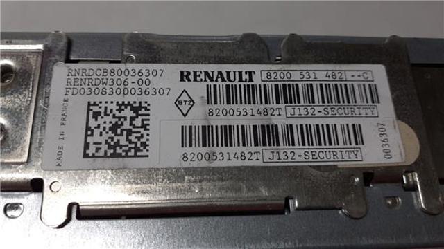 8200531482 RENAULT Магнитола (радио AM/FM) купить в Ирпень